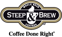 Steep+Brew Coffee logo