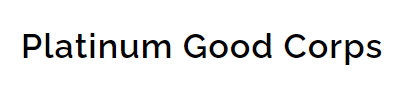 Platinum Goods Corp logo