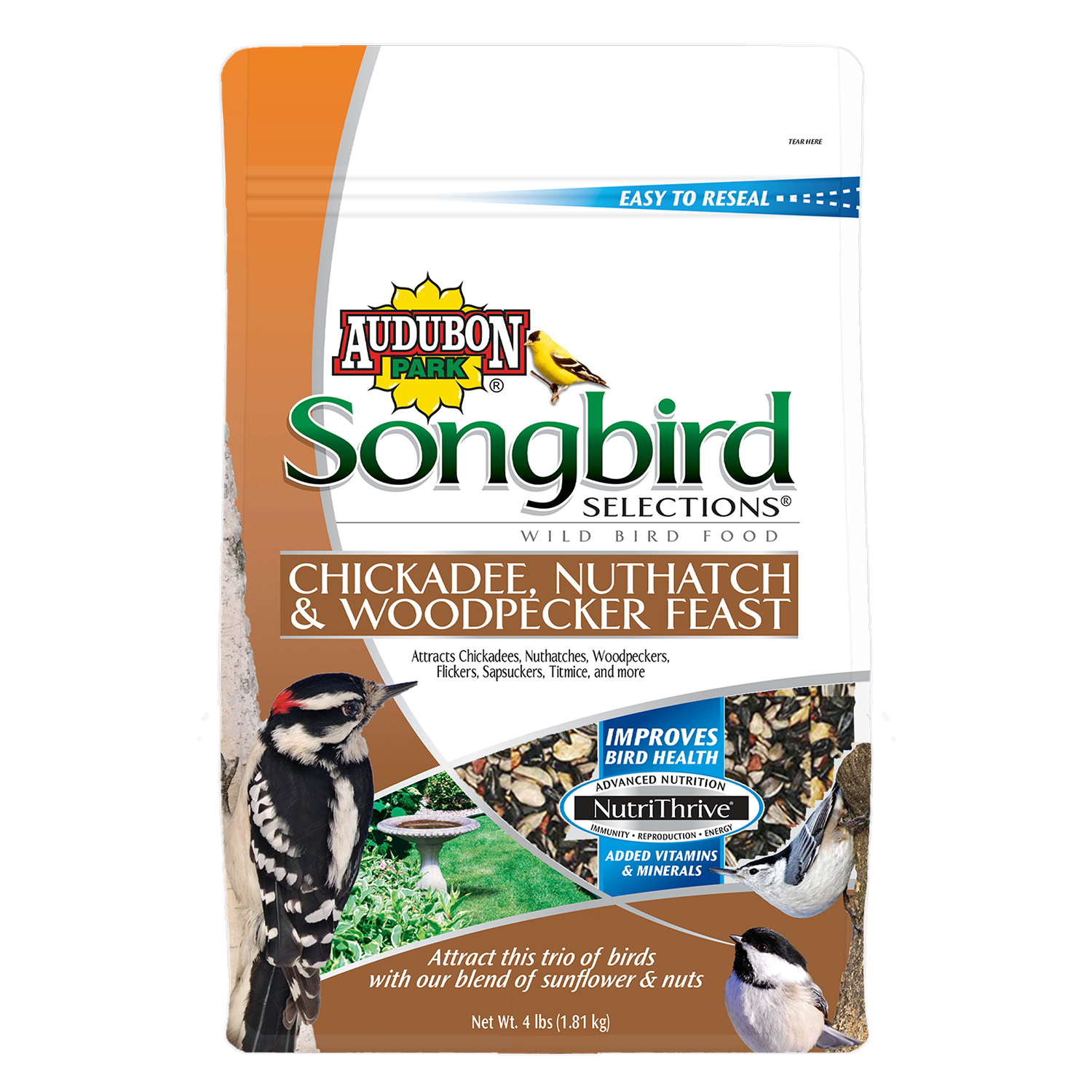 Songbird Selections Chickadee, Nuthatch & Woodpecker 4 lb product image