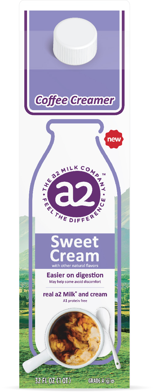 a2 Milk Coffee Creamer, Sweet Cream 32oz product image