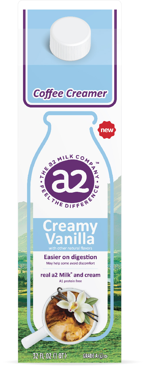 a2 Milk Coffee Creamer, Creamy Vanilla 32oz product image