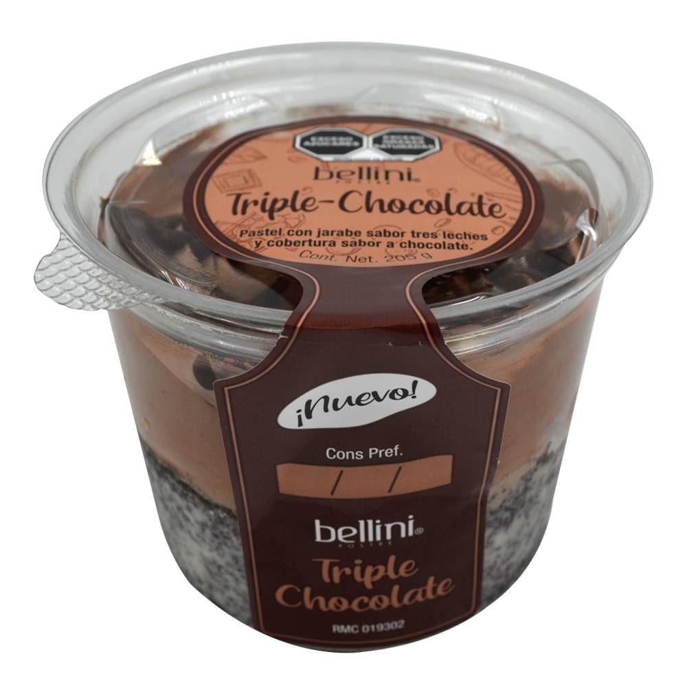 3 TRIPLE CHOCOLATE GLASS CAKE NAL 8X205G product image