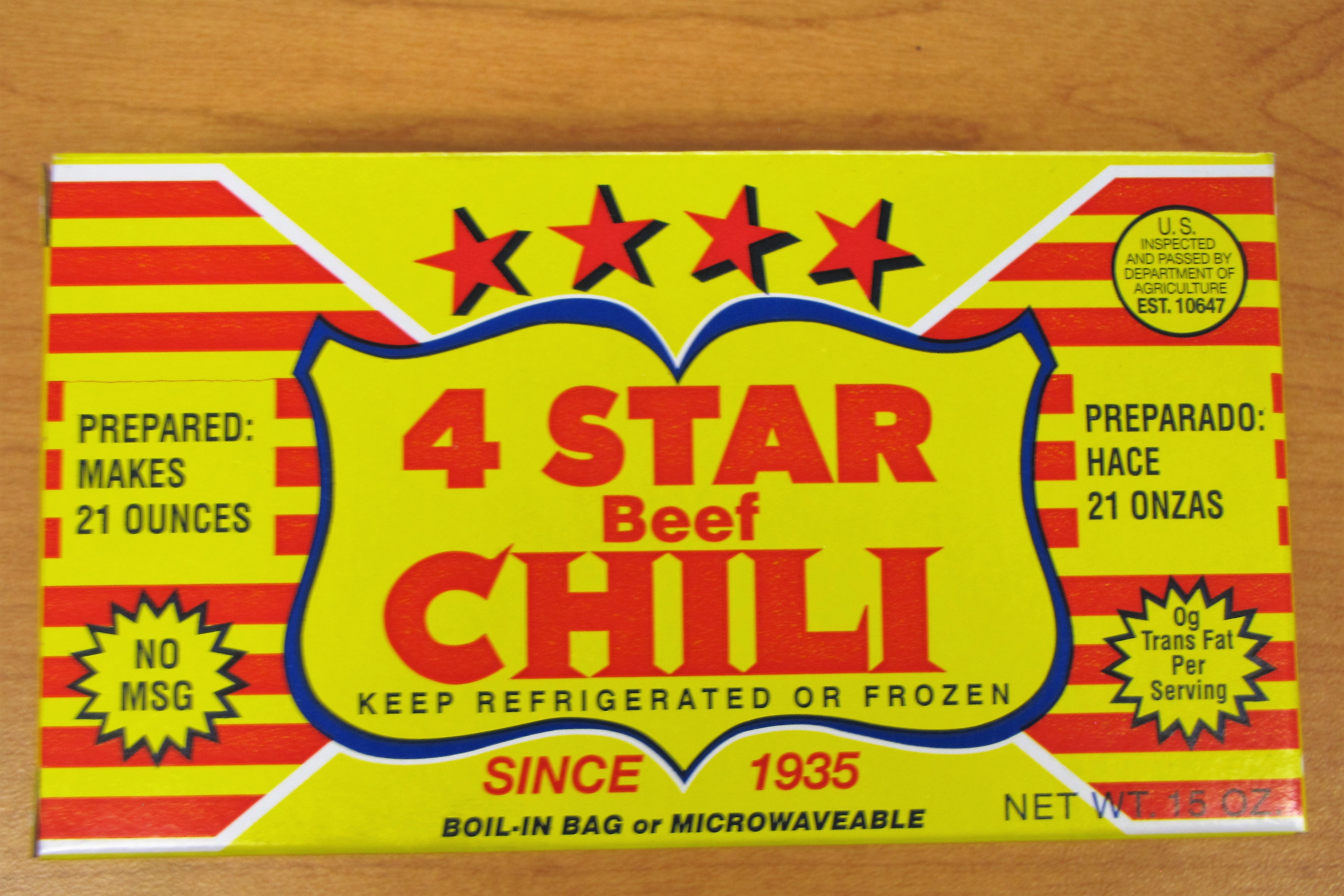4Star Beef Chili product image