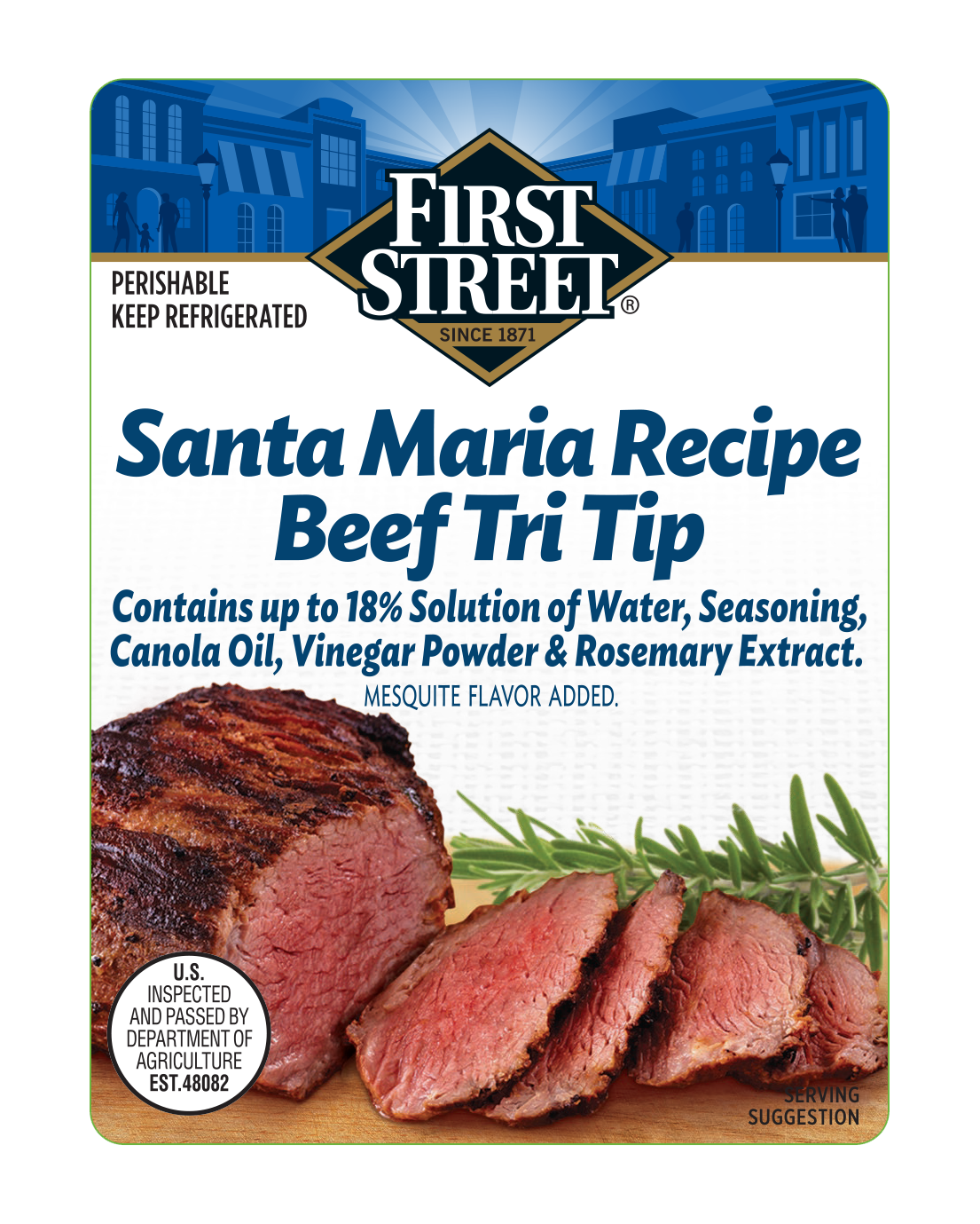 First Street Santa Maria Beef Tri Tip product image