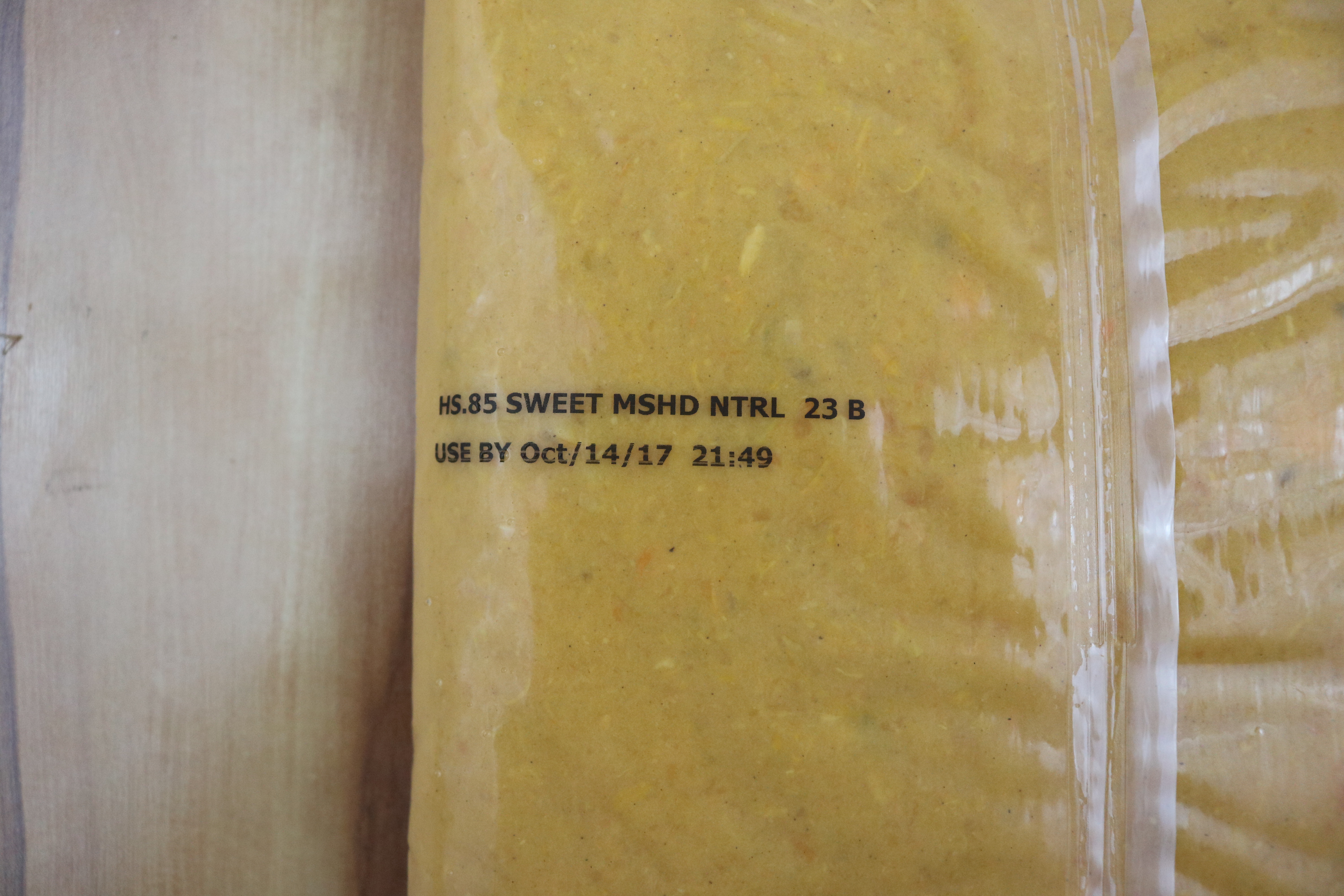 HS.85 - Mashed Sweet Potatoes product image