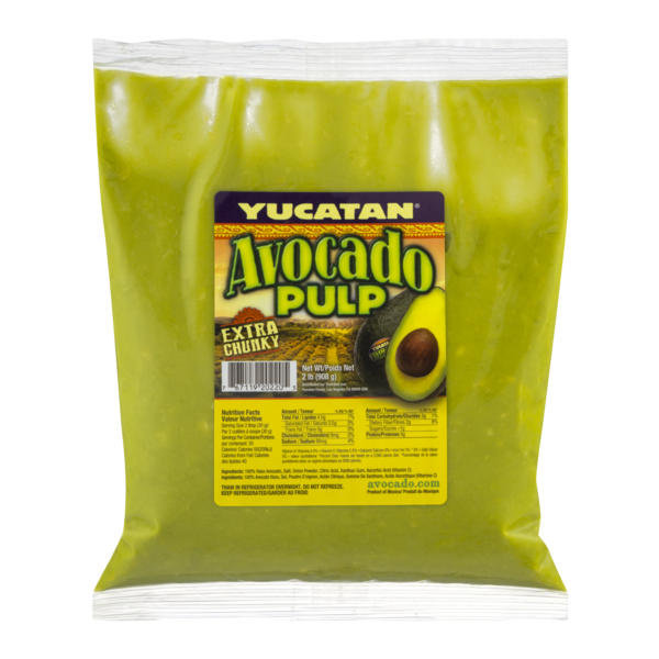 6/2 lb. Yucatan Avocado Pulp product image