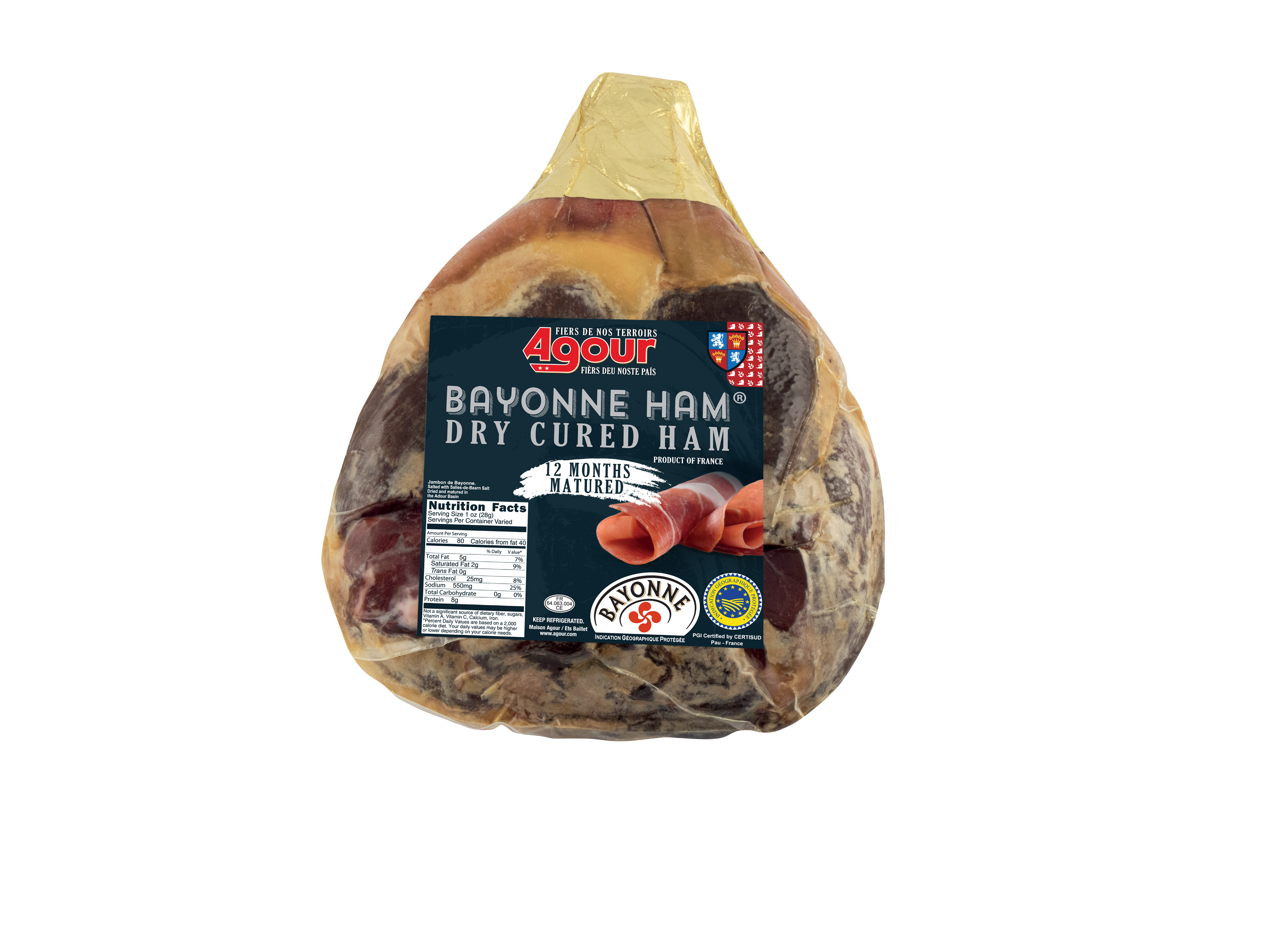 Jambon de Bayonne - Protein - Mammal - AGOUR - TraceGains Gather™  Ingredients Marketplace