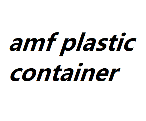 amf plastic container logo