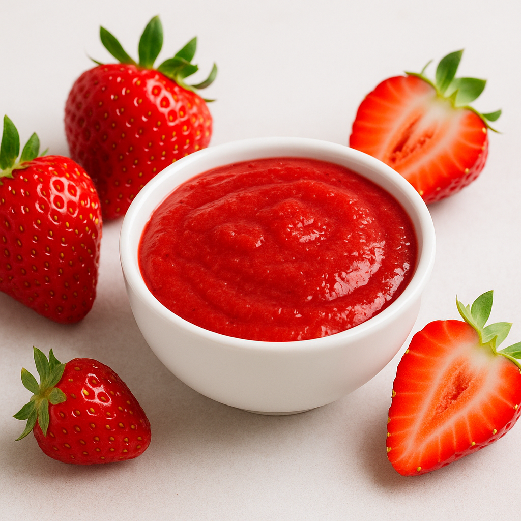 Organic Strawberry Puree, Seedless, Pasteurized product image