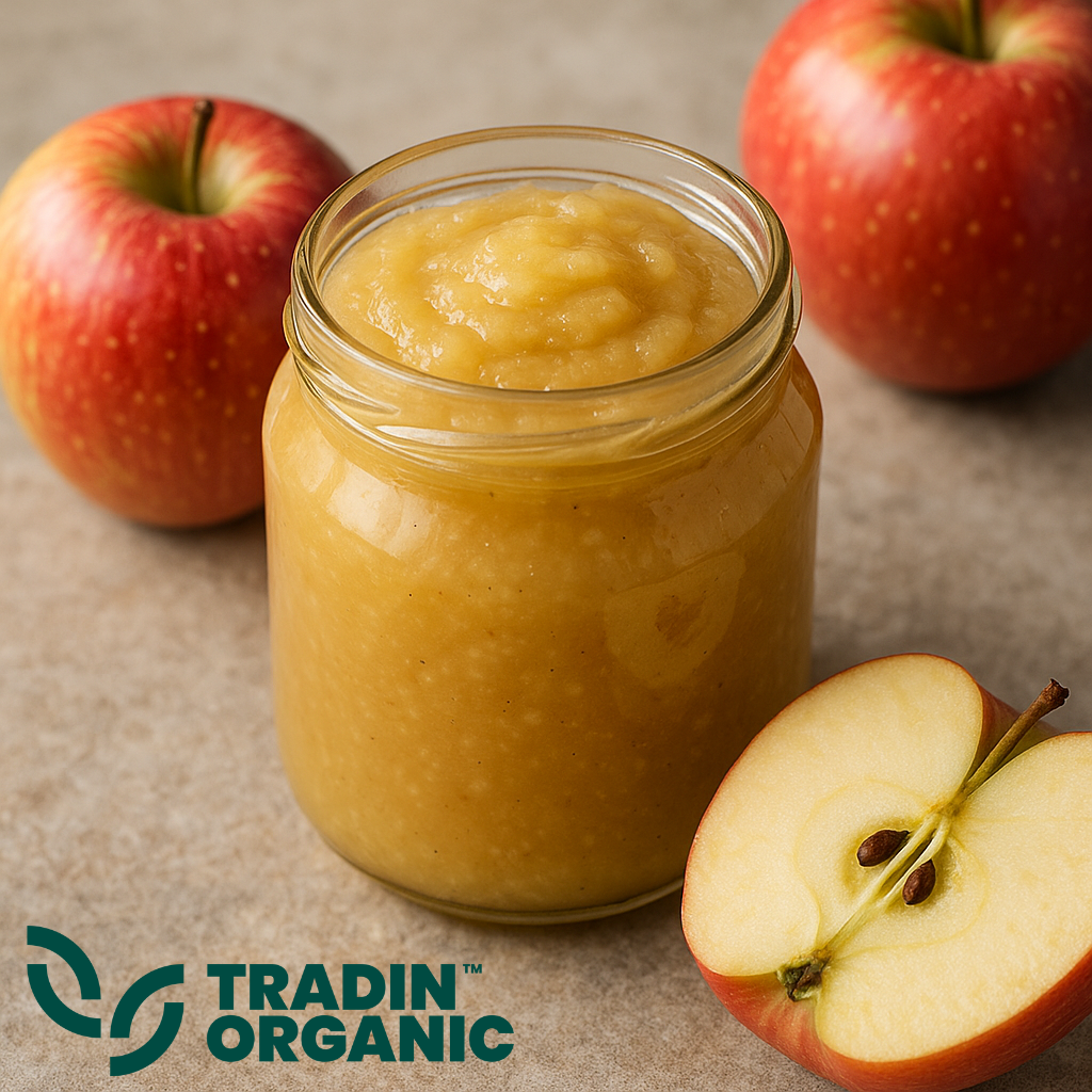 Organic Apple Puree SS, Ascorbic Acid Aseptic product image