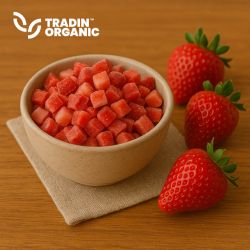 Organic Strawberry IQF Diced DH product image