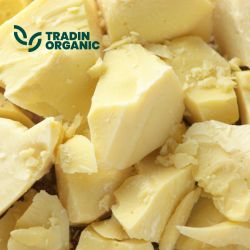 Organic Fair Trade Cocoa Butter Chunks, Natural product image