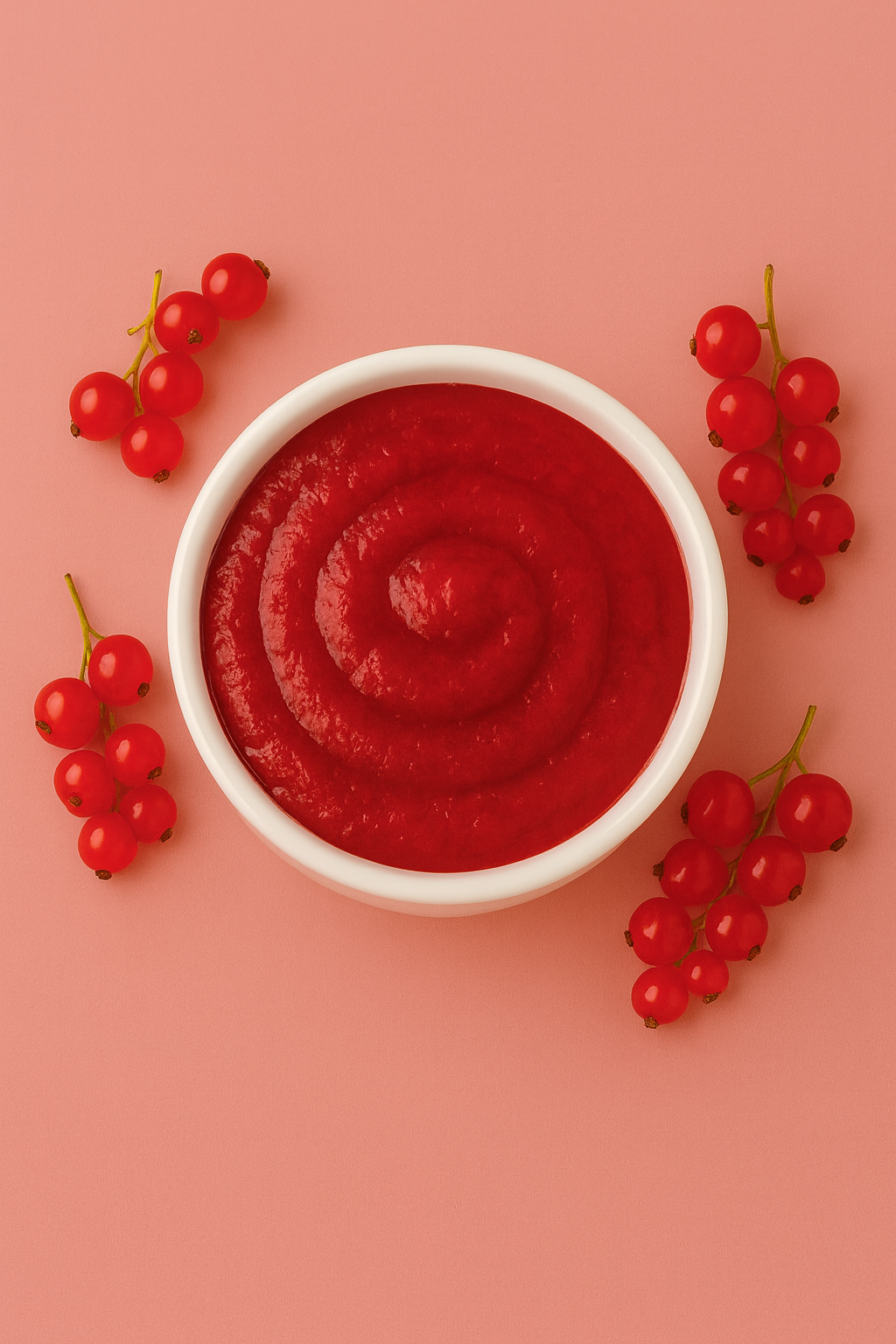 Frozen Red Currant Puree Seedless, Single Strength, Pasteurized, Netherlands (Organic/100% Content) product image