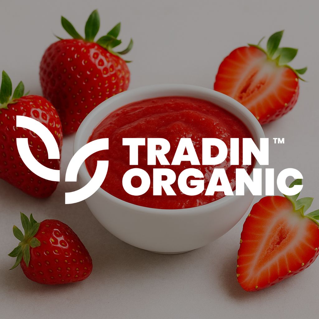 Organic Strawberry Puree, Seedless, Pasteurized product image