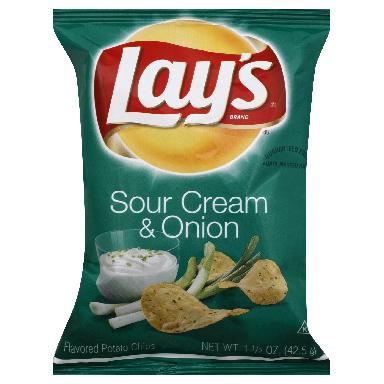 Chips Potato Sour Cream & Onion Large Single Serving product image