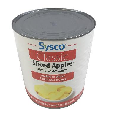 Apple Sliced In Water 6.5# product image