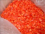 Organic Diced Red Peppers - 18 LB product image