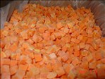 Organic 3/8" Diced Carrots - 20 LB product image