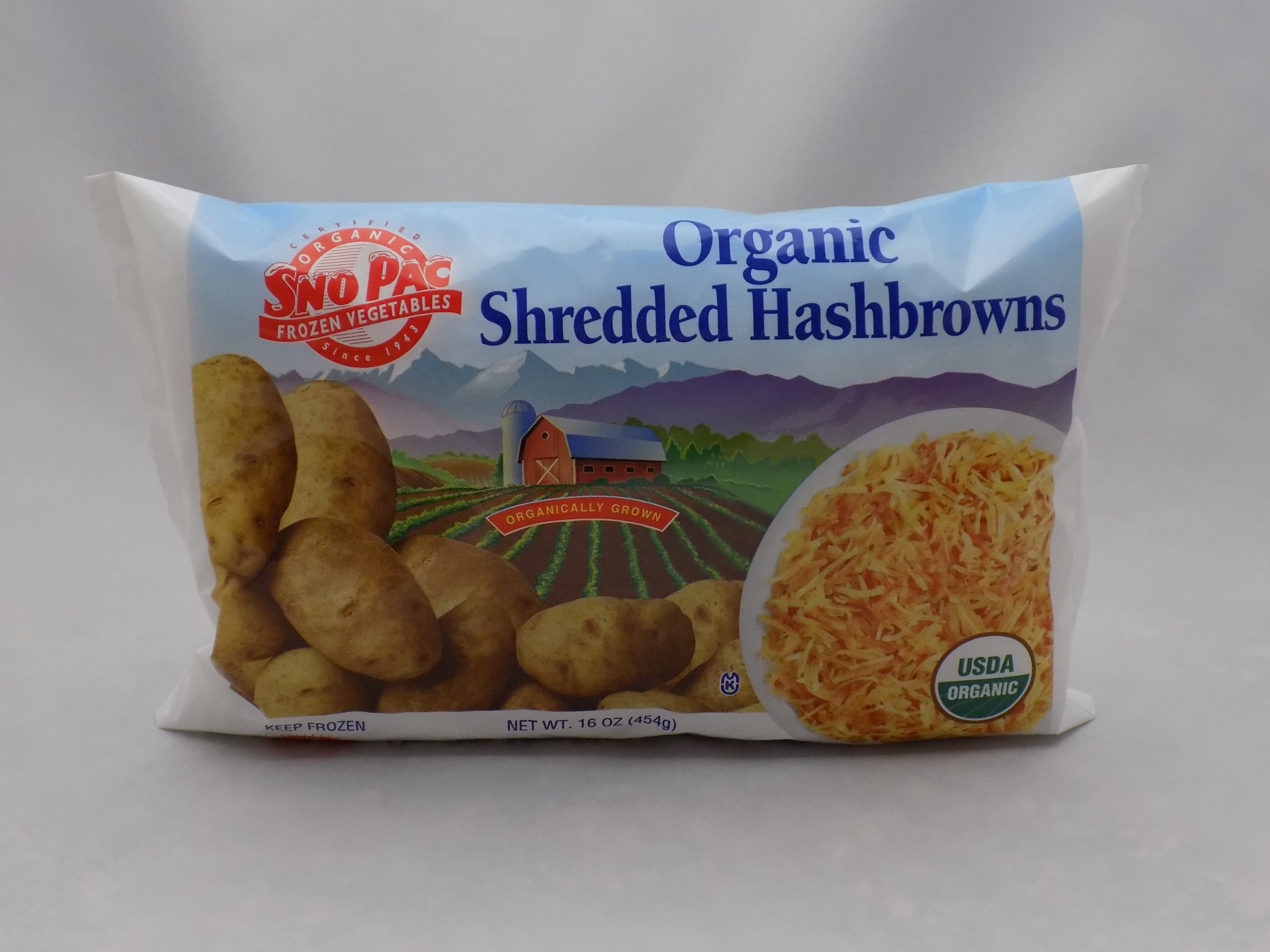 Organic Shredded Hashbrowns - 12/16 oz product image