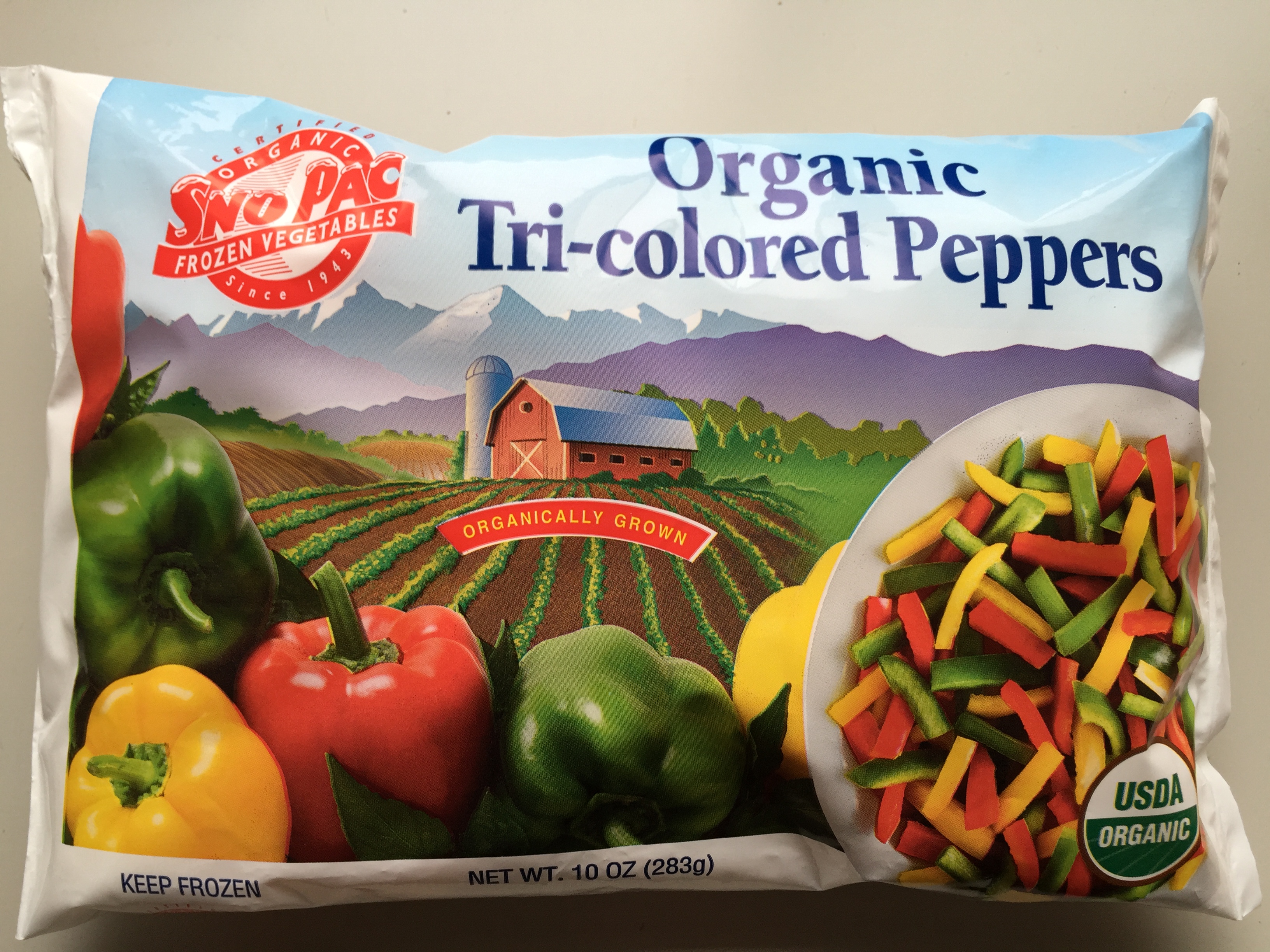 Organic Tri-colored Peppers - 12/10 oz product image