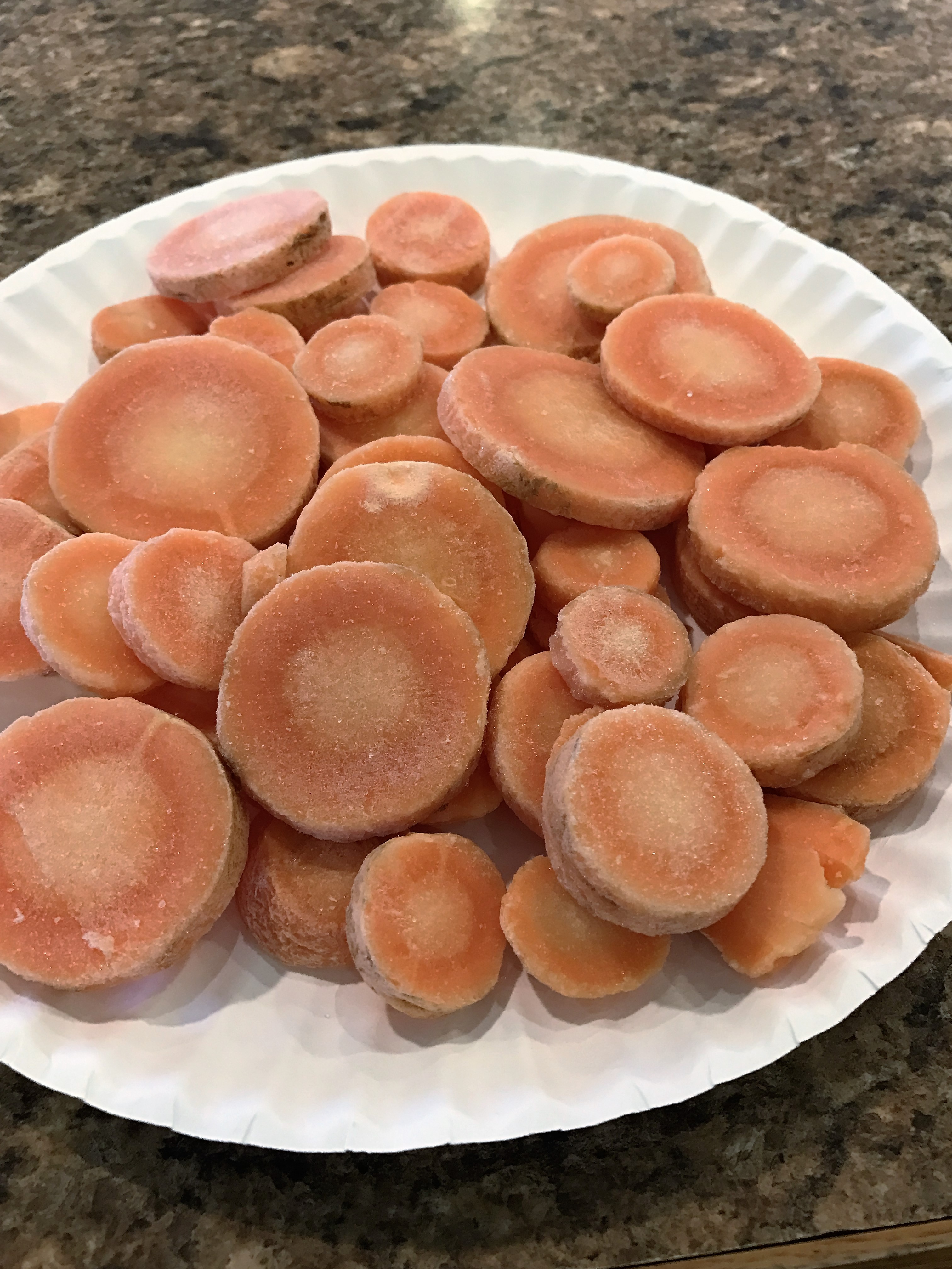 Organic Sliced Carrots - 20 LB product image