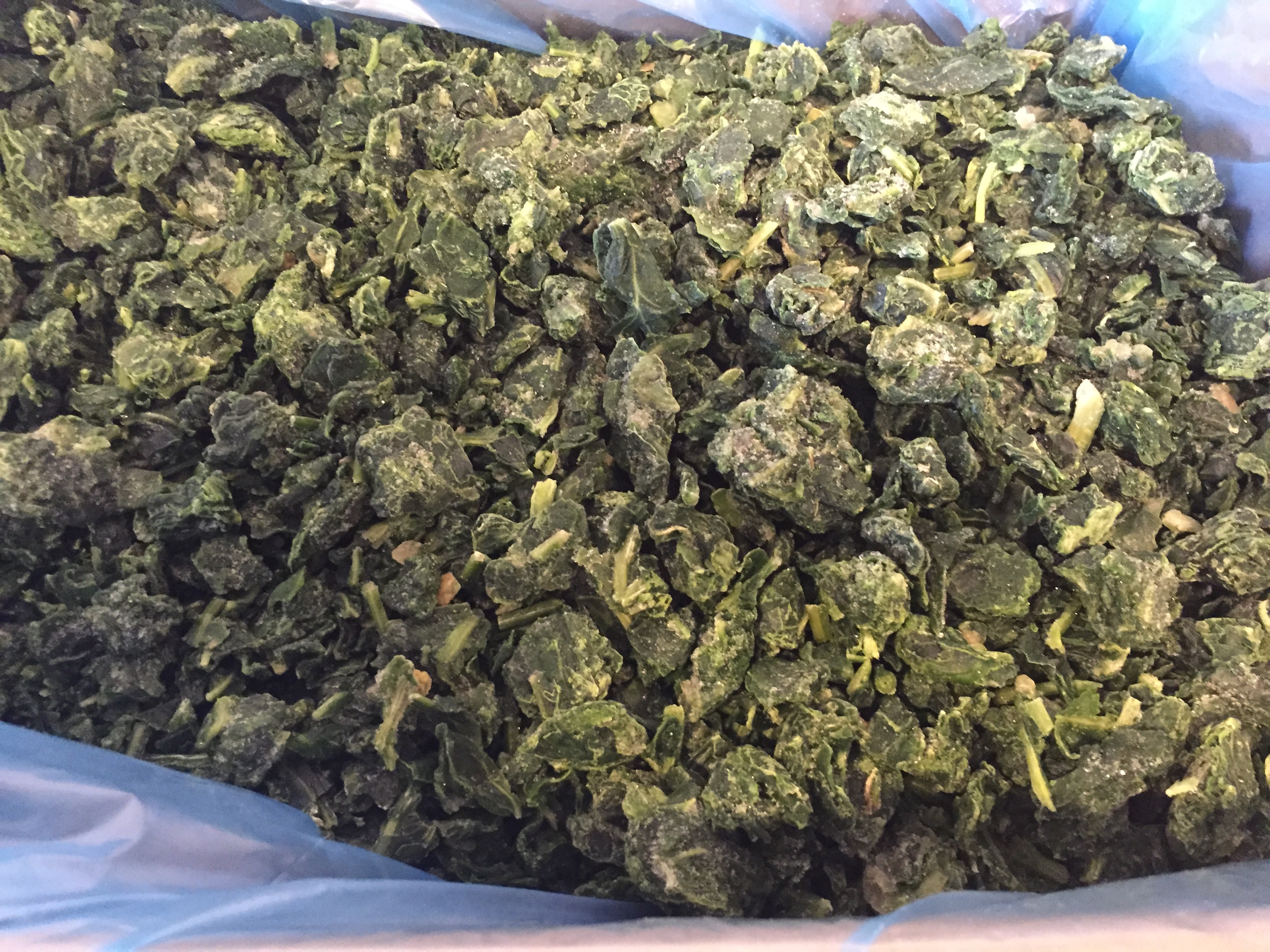 Organic Cut Spinach - 15 LB product image