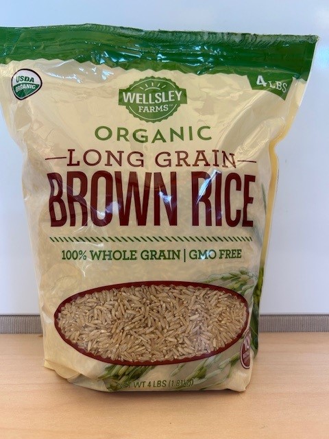 WF 4LB ORG LG BROWN RICE product image