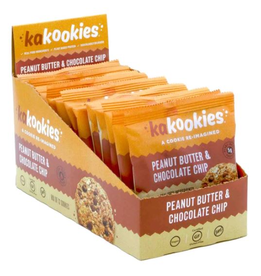 Peanut Butter Chocolate Chip Display Casepack of 12 cookies product image
