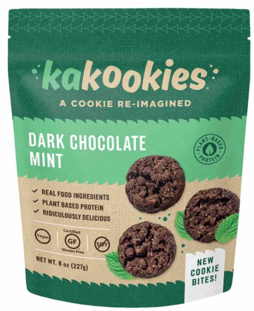 Dark Chocolate Mint Bites - master case of 6 pouches product image