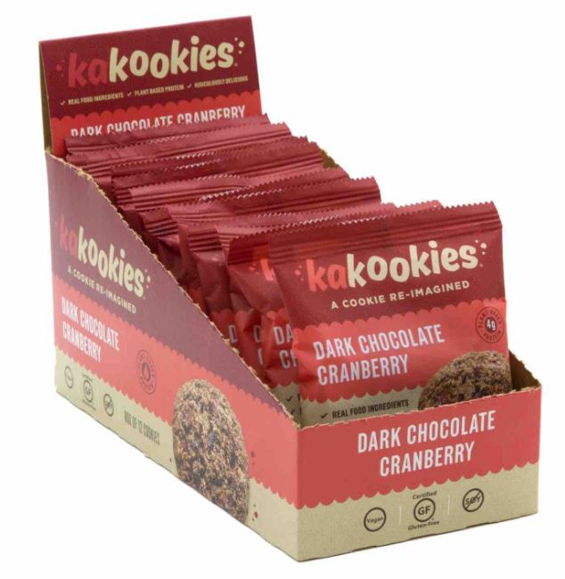 Dark Chocolate Cranberry Display Casepack of 12 cookies product image