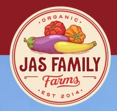 JAS Family Farms Organics logo