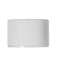 24-410 White Ribbed Foam Lined Cap product image