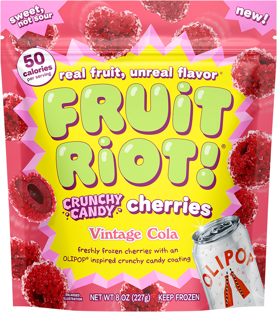 FRUIT RIOT CRUNCHY CANDY CHERRIES product image