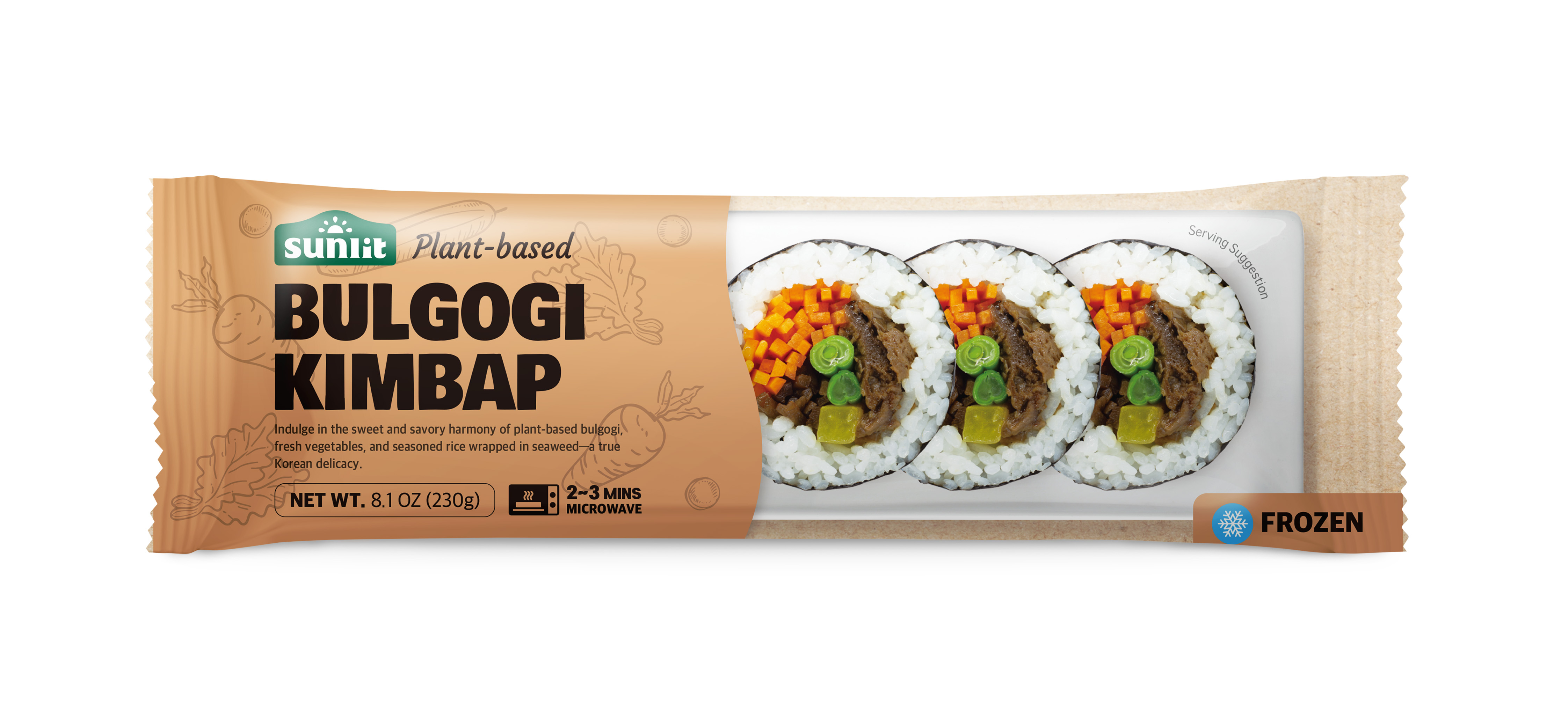 Plant-based Bulgogi Kimbap product image