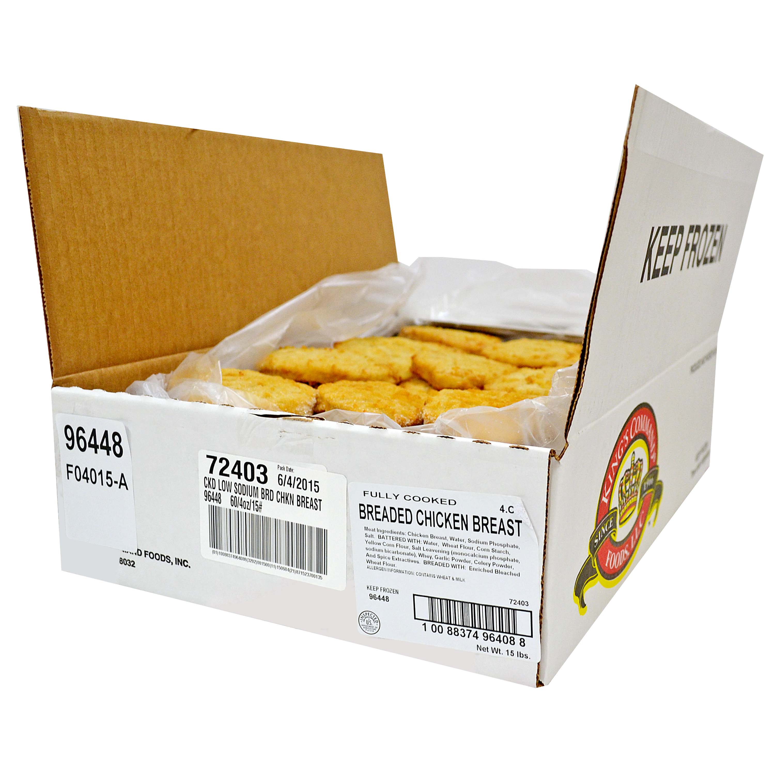 Full Cooked Chicken Breast product image