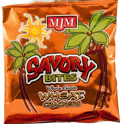 MJM Savory Wheat Crackers 22g product image