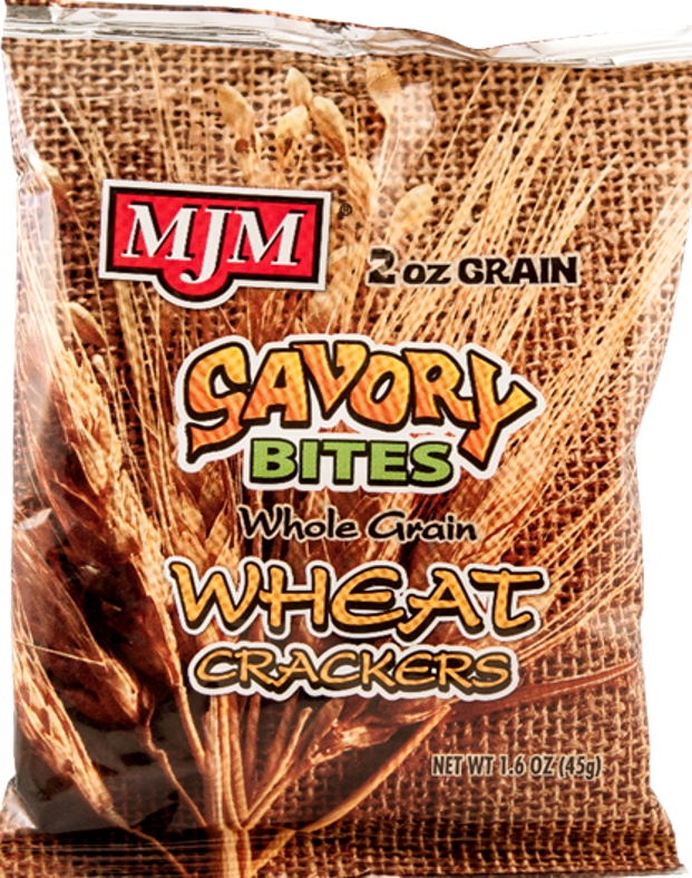 MJM Savory Wheat Crackers 2 oz product image