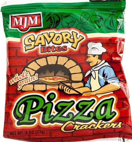 MJM Savory Pizza Crackers 22g product image