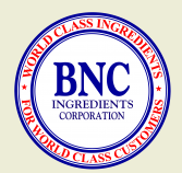 BNC Ingredients Corporation logo