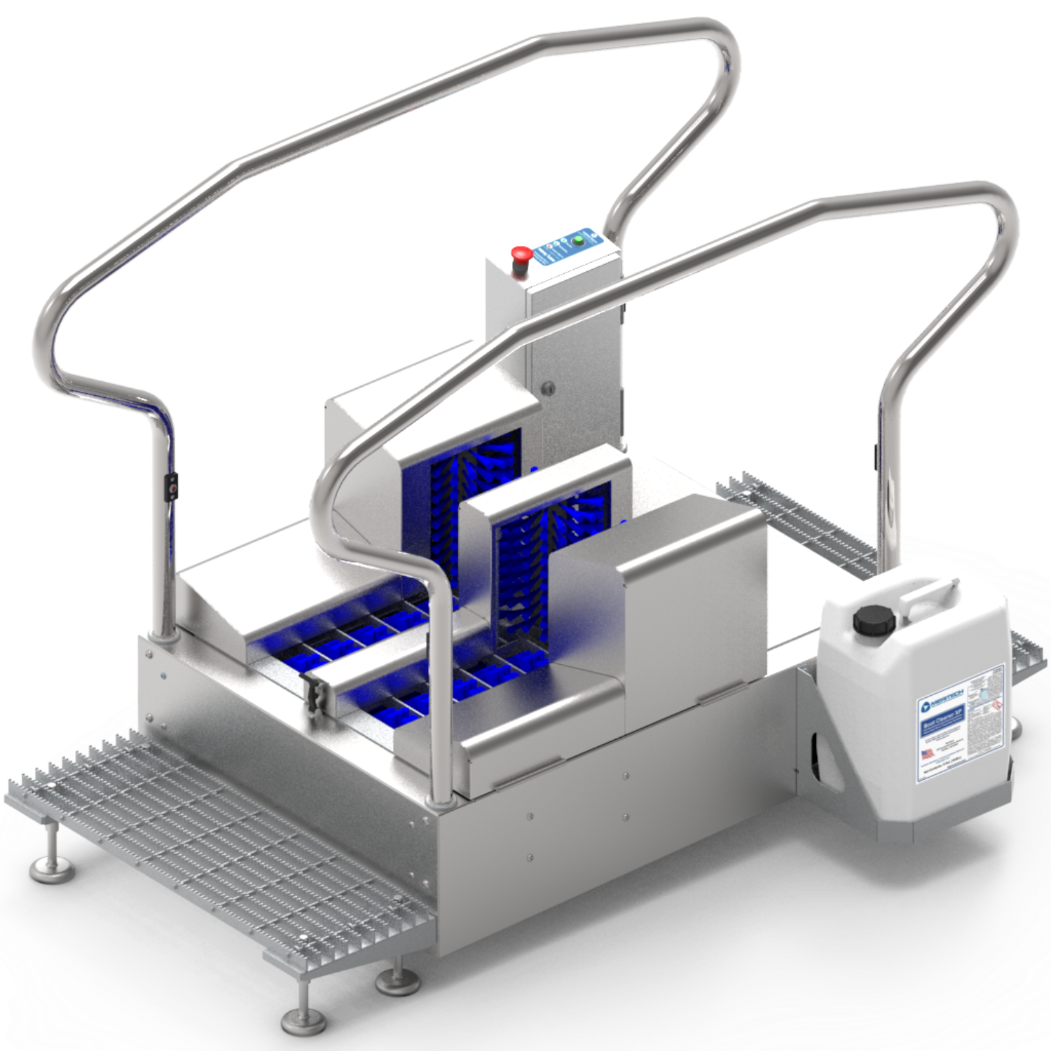MBW 9000 Automated Industrial Boot Scrubber product image