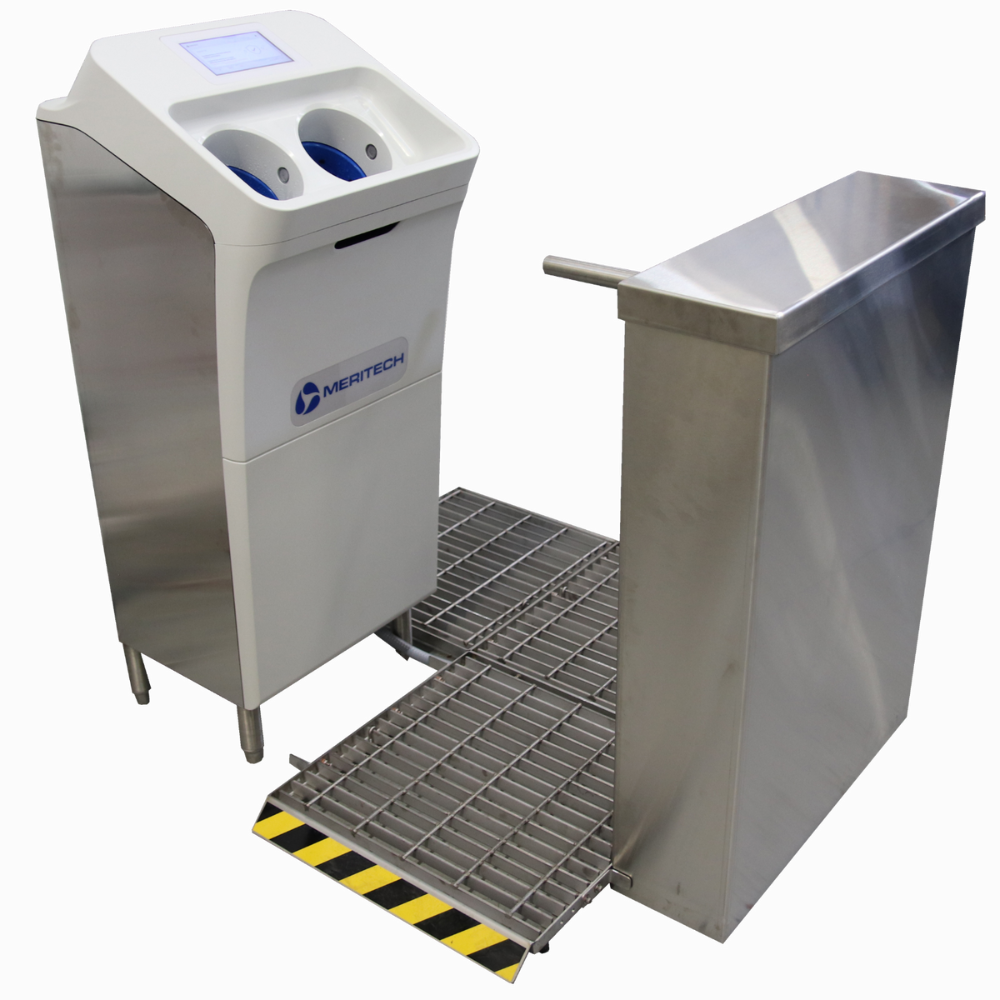 CleanTech® EVO One Automated Handwashing Station with Controlled Access Turnstile product image