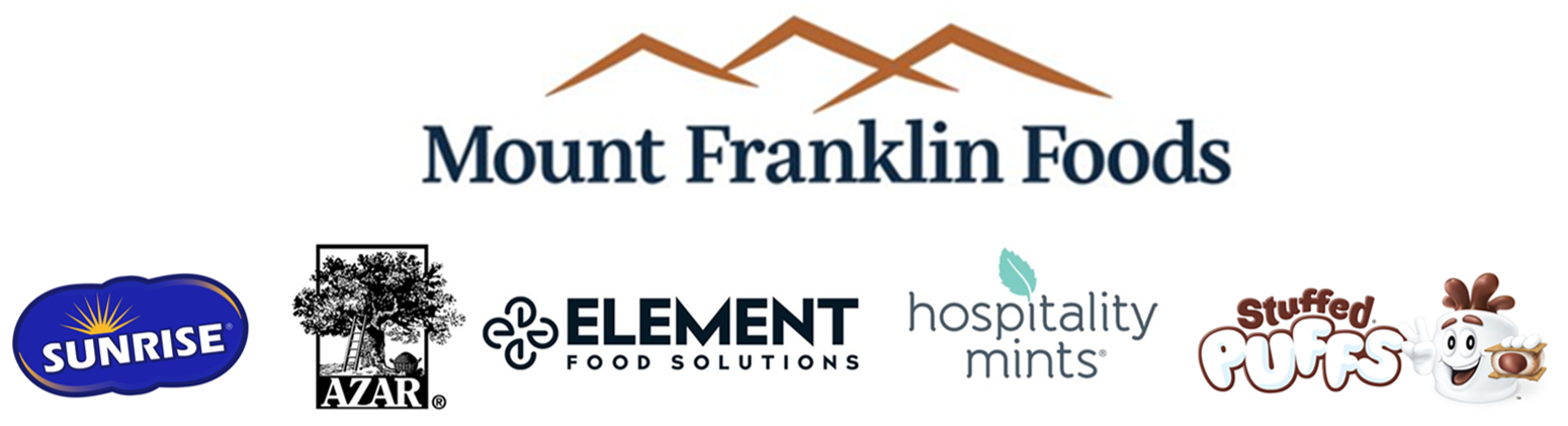 Mount Franklin Foods, LLC dba (Azar) Azar Nut Company / (Sunrise) Sunrise Confections logo