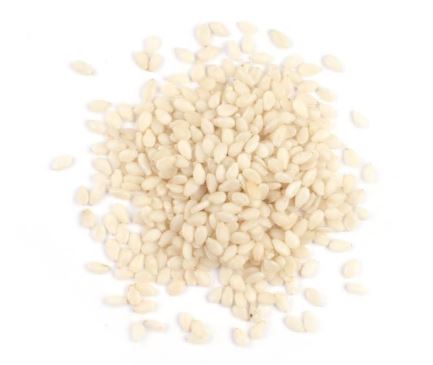 SESAME SEED, HULLED, WHITE, ORGANIC-Steam Treated product image