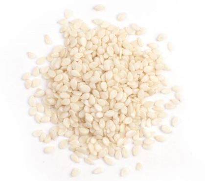 SESAME SEED, HULLED, WHITE-Steam product image