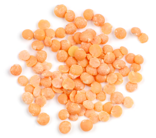 LENTILS, CRIMSON, SPLIT, ORGANIC product image