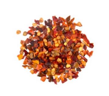 HATCH CHILIES, NEW MEXICO, RED, FLAKES, ORGANIC-Steam Treated product image