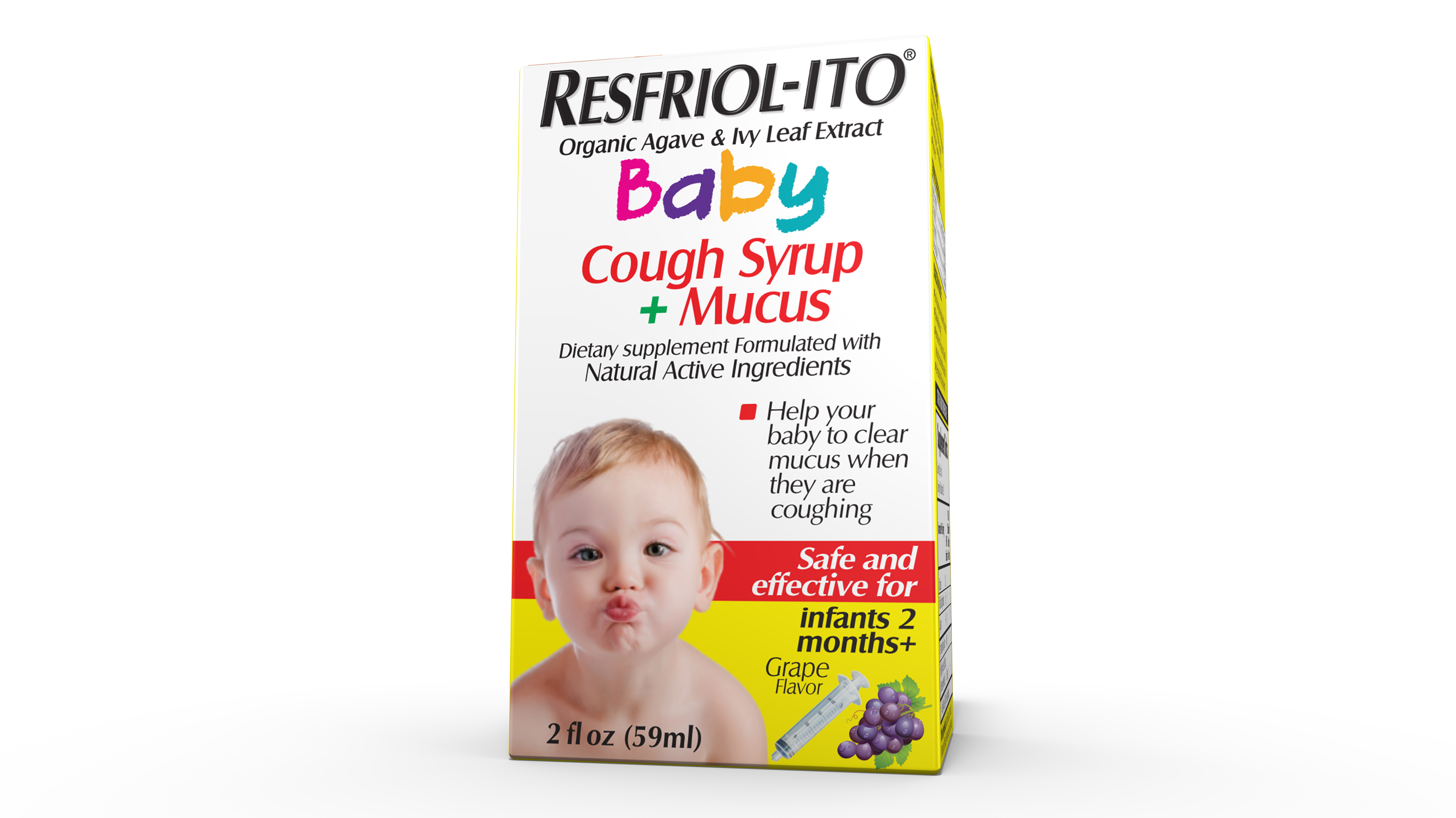 Resfriol-ito Baby Cough Syrup + Mucus 2 fl oz product image