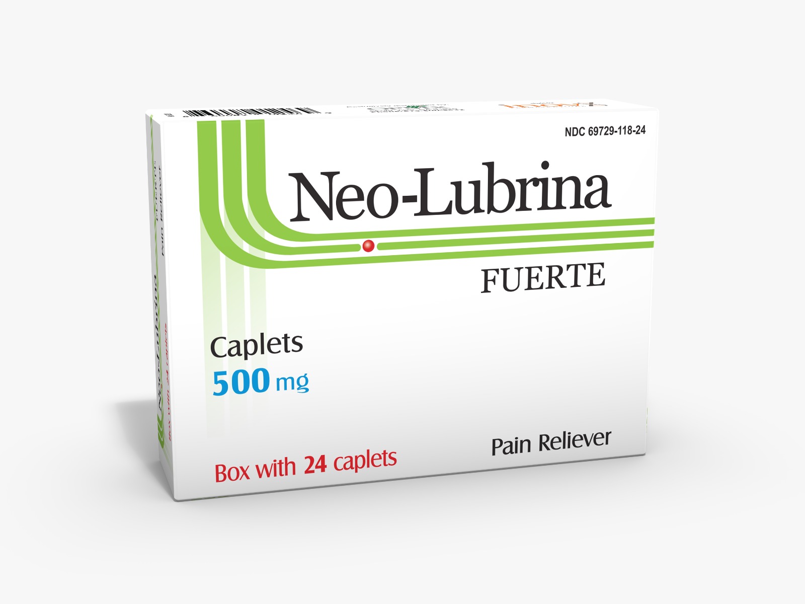 Neo-Lubrina Fuerte w/24 caplets product image