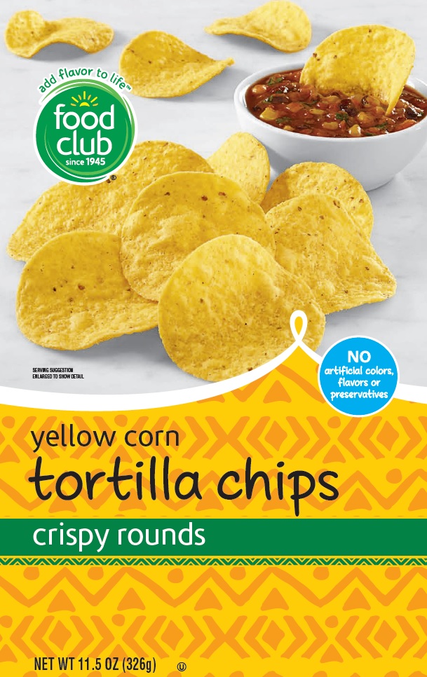 FC Tortilla Yellow Round 11.5oz product image