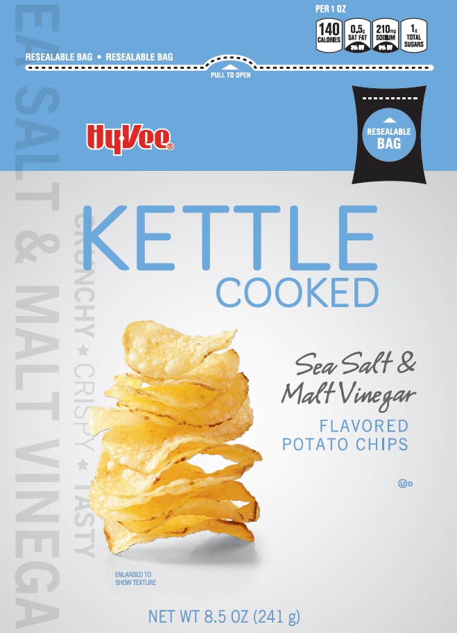 HV Kettle Sea Salt & Malt Vinegar 8.5oz product image